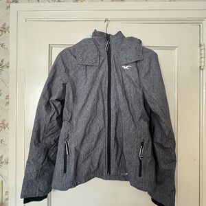 Hollister Gray Bomber Jacket